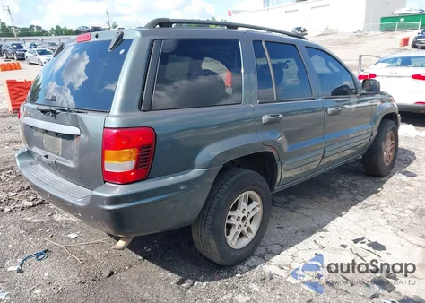 2004 Jeep Grand Cherokee Laredo z USA, uszkodzony, nr VIN 1J4GX48S34C192181